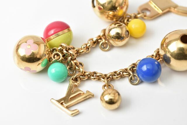 ルイヴィトン キーリング/キーホルダー/バッグチャーム LOUIS VUITTON