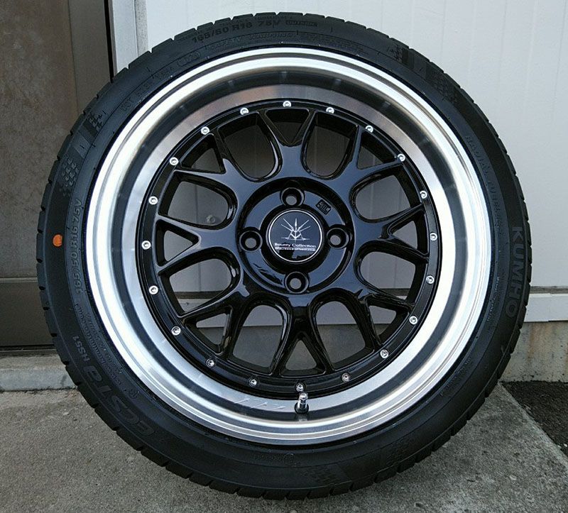 どきどき様 BD00 16インチ クムホ HS51 165|45R16 タイヤホイール 1本セット
