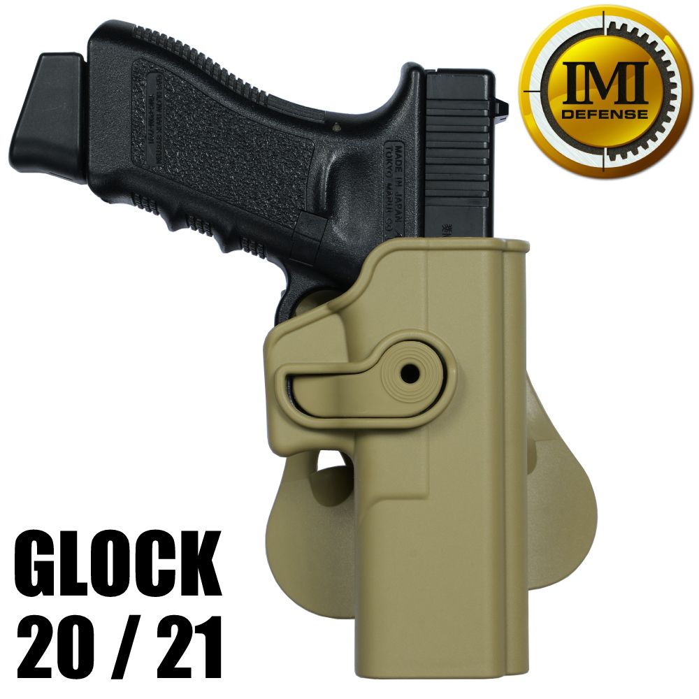 IMI Defense ホルスター Glock 20/21他 幅広モデル用 Lv.2 [ タン ]