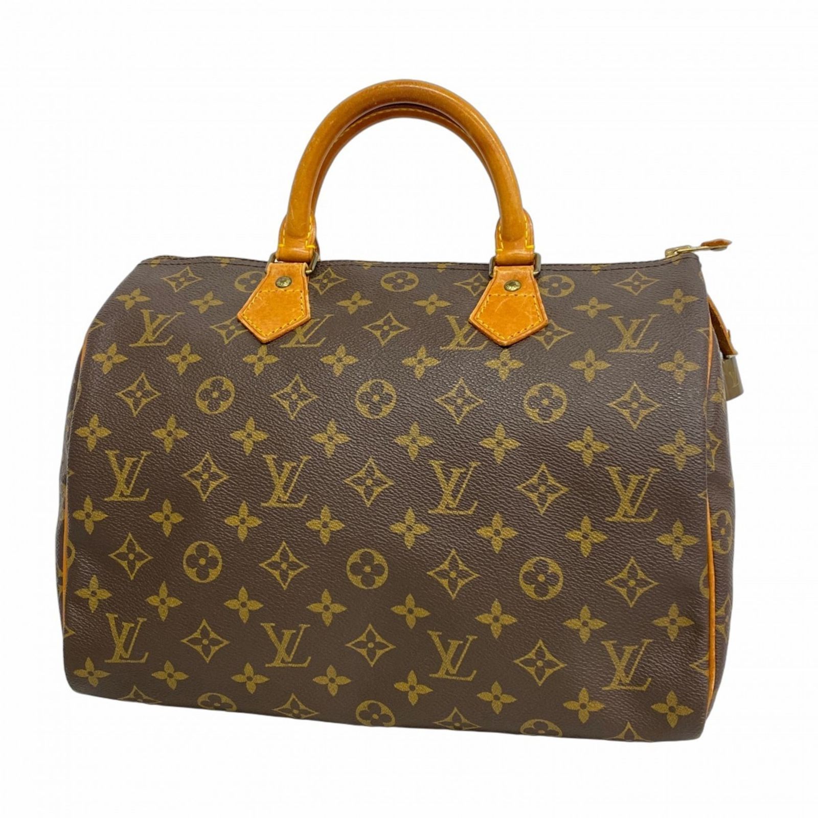 ルイヴィトン　ハンドバッグ　スピーディ30 モノグラム　ブラウン　TH1011 LOUIS VUITTON オールドスピーディ30モノグラムボストン