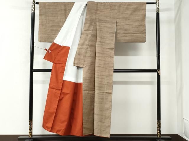 平和屋着物●上質な紬　霞文　正絹　逸品　CAAU2392yc 平和屋着物○上質な紬 霞文 正絹 逸品 CAAU2392yc - メルカリ