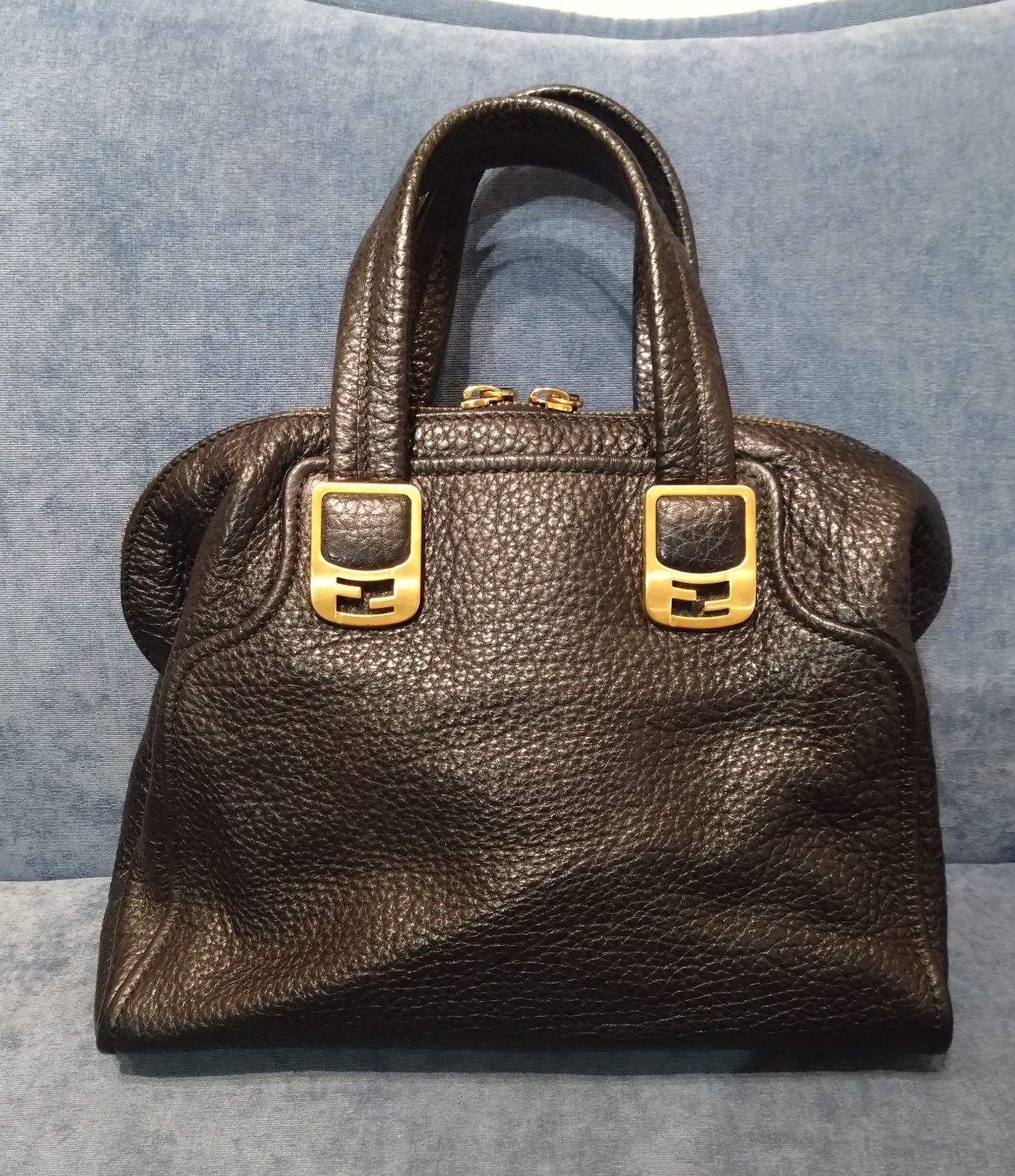 ☆NA04416 FENDI フェンディ カメレオン ハンド ショルダーバッグ