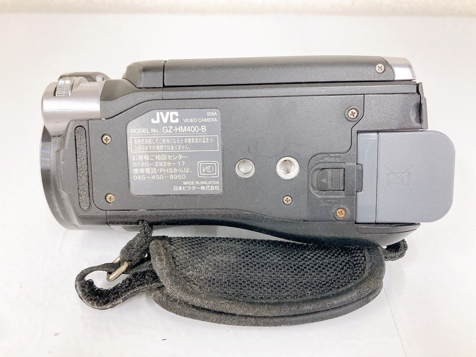 3【通電動作未確認】JVC デジタルビデオカメラ Everio GZ-HM400