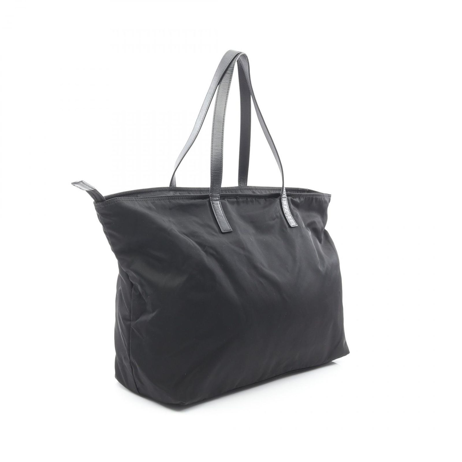 プラダ PRADA トートバッグ VELA ブラック ナイロン サフィアーノ