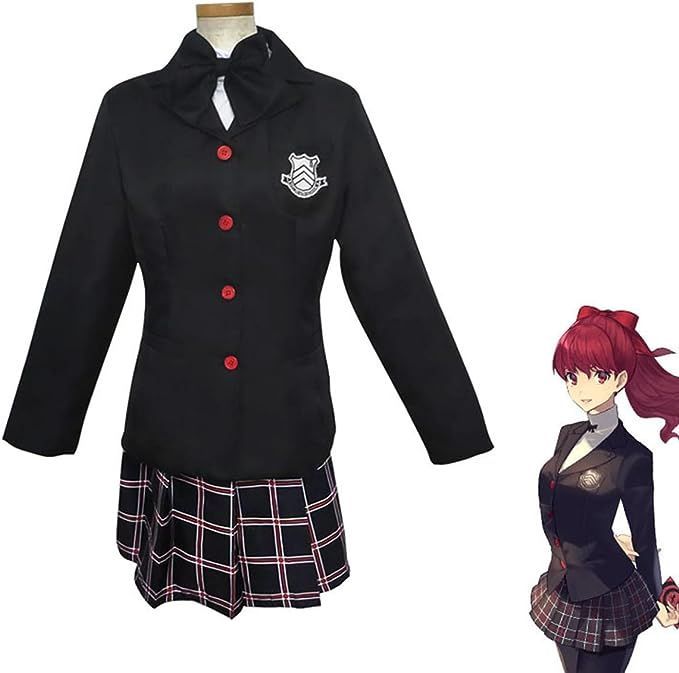 Amazon.co.jp: [shop2019] ペルソナ5芳澤かすみ コスプレ 衣装