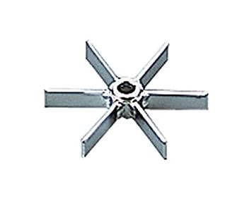 アズワン SUS撹拌棒(羽根付き) 大 (1-9068-03) 《研究・実験用機器》