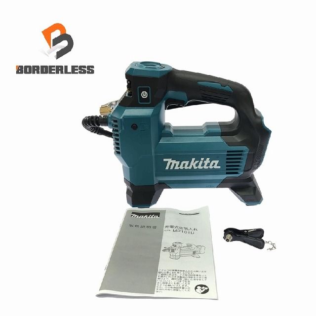 makita マキタ 18V 充電式空気入れ MP181DZ アダプタ付き メンテナンス 自動車 オートバイ 110474