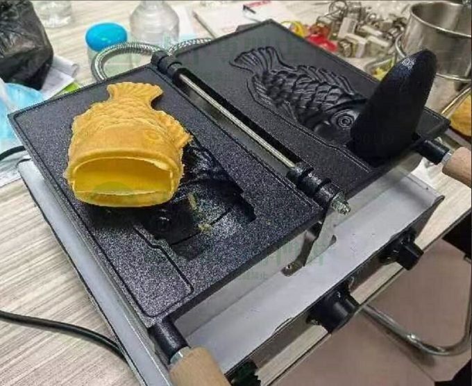 山下専門店 電気 たい焼きパフェ 鯛パフェ たい焼きパフェ器 1匹焼ける 単相 100V|業務用|厨房機器 専門店の安心の1年保証付