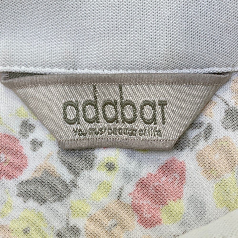サイズ：38 ADABAT アダバット  半袖ポロシャツ  イエロー系 [240101423845] ゴルフウェア レディース ストスト 楽天市場】ADABAT アダバット 半袖ポロシャツ イエロー系 38