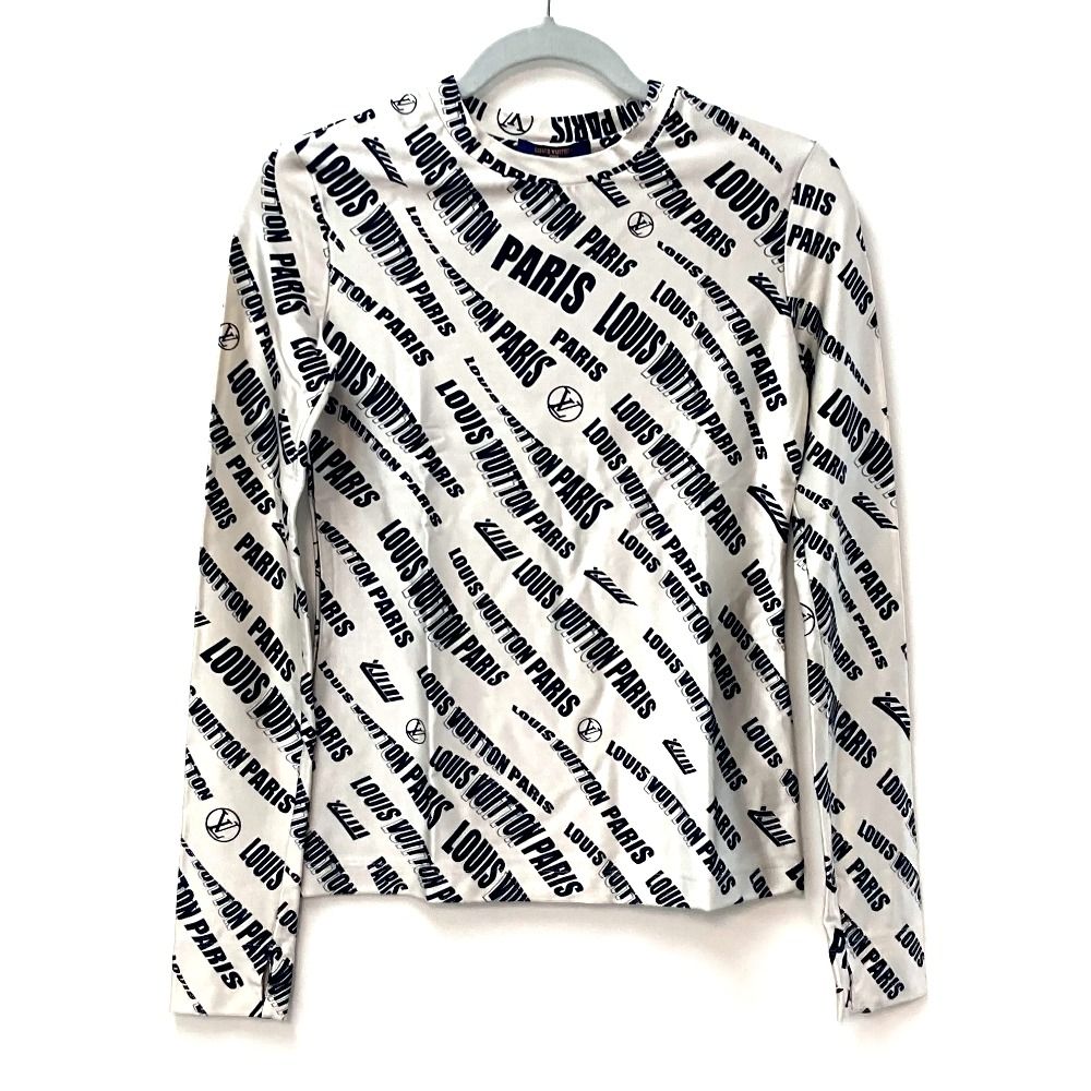 LOUIS VUITTON ルイヴィトン 長袖シャツ シグネチャー ロゴ ロングスリーブ トップス FLTS 86 レーヨン