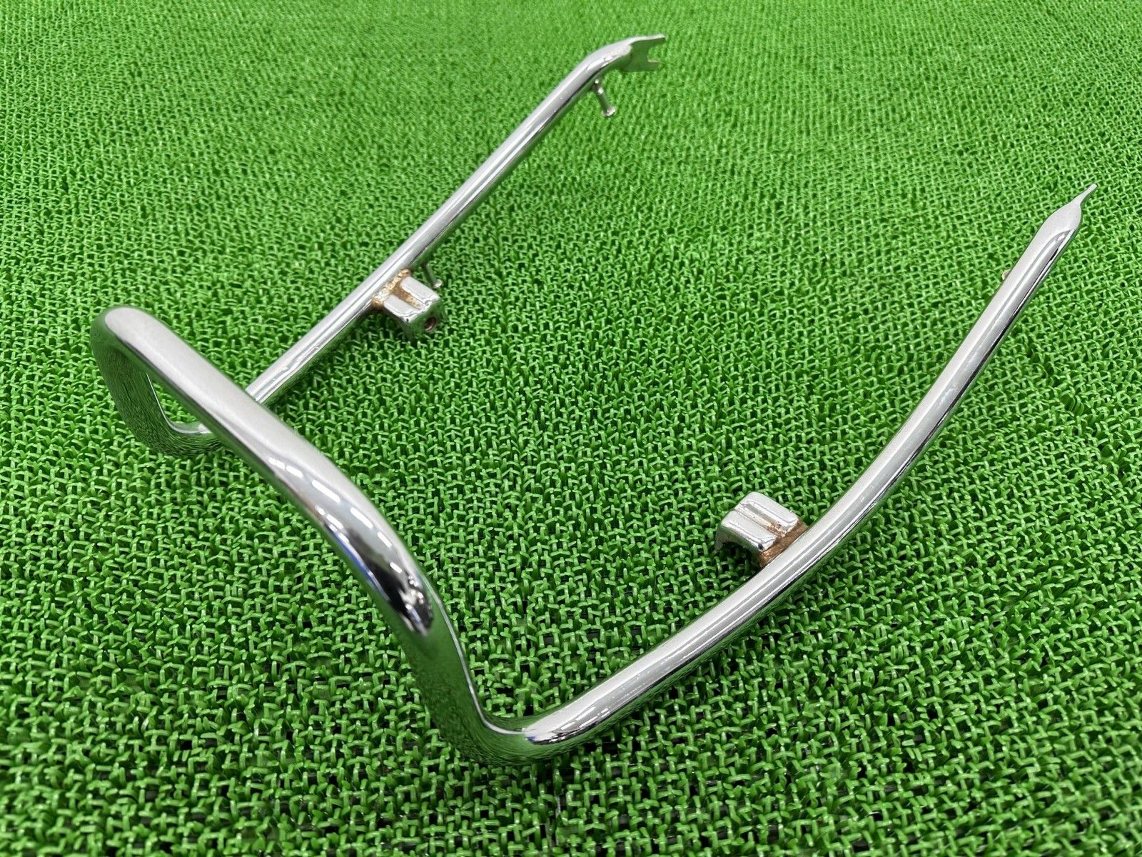 バイク SR400 グラブバー ヤマハ 純正 バイク 部品 1JR 荷掛フック有