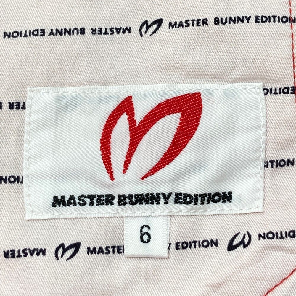 サイズ：6 MASTER BUNNY EDITION マスターバニーエディション  ストレッチ ロングパンツ  レッド系 [240101207809] ゴルフウェア メンズ ストスト