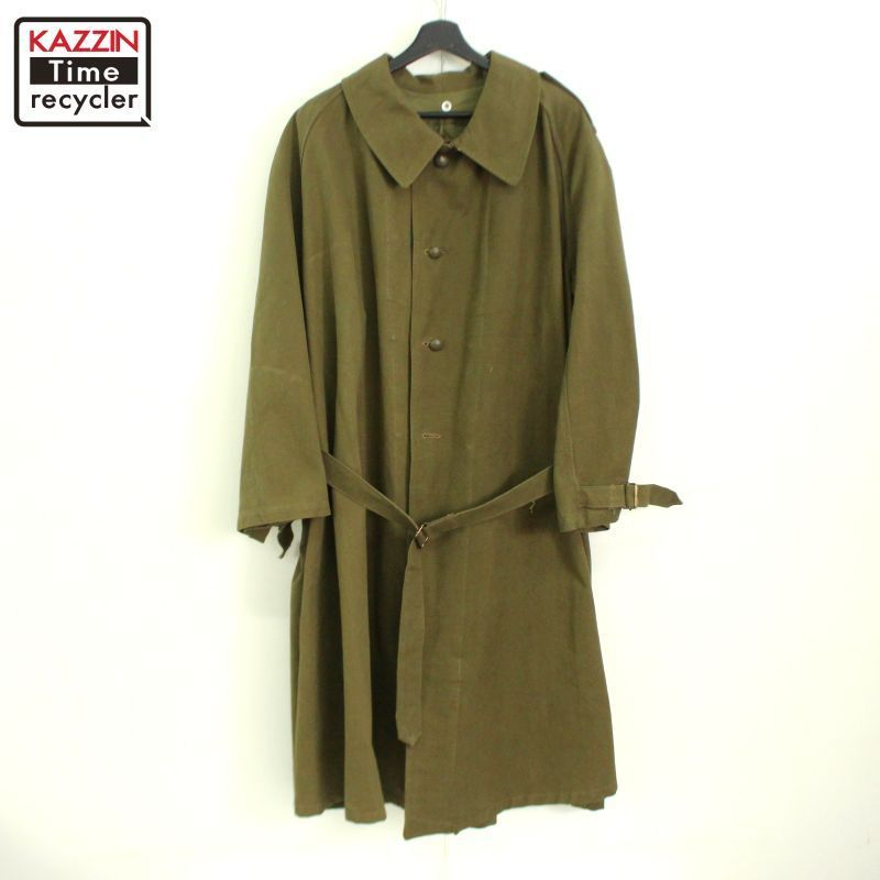 40s vintage フランス軍 M-35 モーターサイクルコート ミリタリー