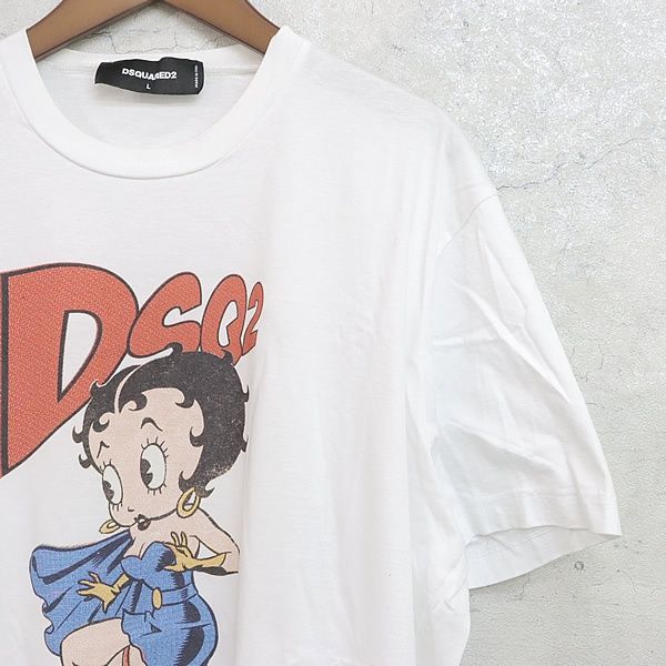 広尾店】ディースクエアード2 DSQUARED2 Betty BooP プリントT 広尾店】ディースクエアード2 DSQUARED2 Betty BooP プリントT