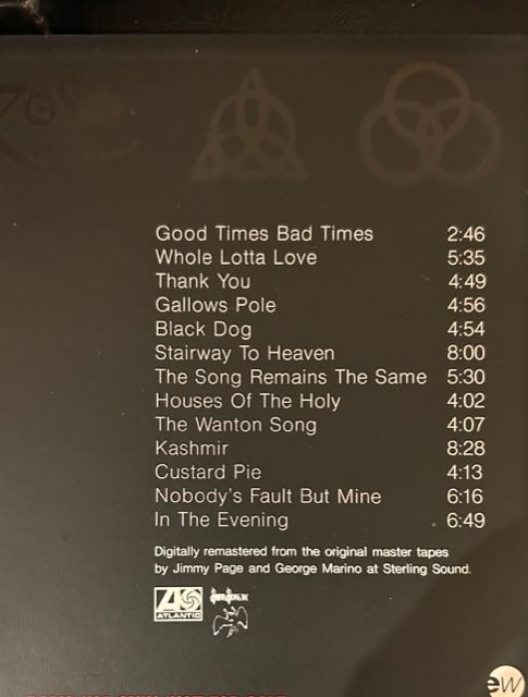 ツェッペリンコレクター必見！】Led Zeppelin スペシャル