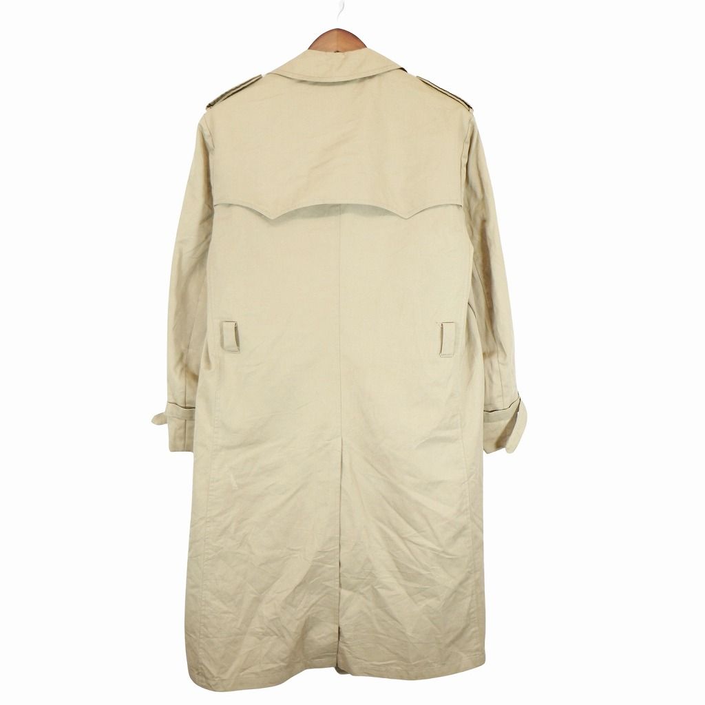 Christian Dior Monsieur ベージュ トレンチコート　古着 80s 80年代 クリスチャンディオールムッシュ ロングコート