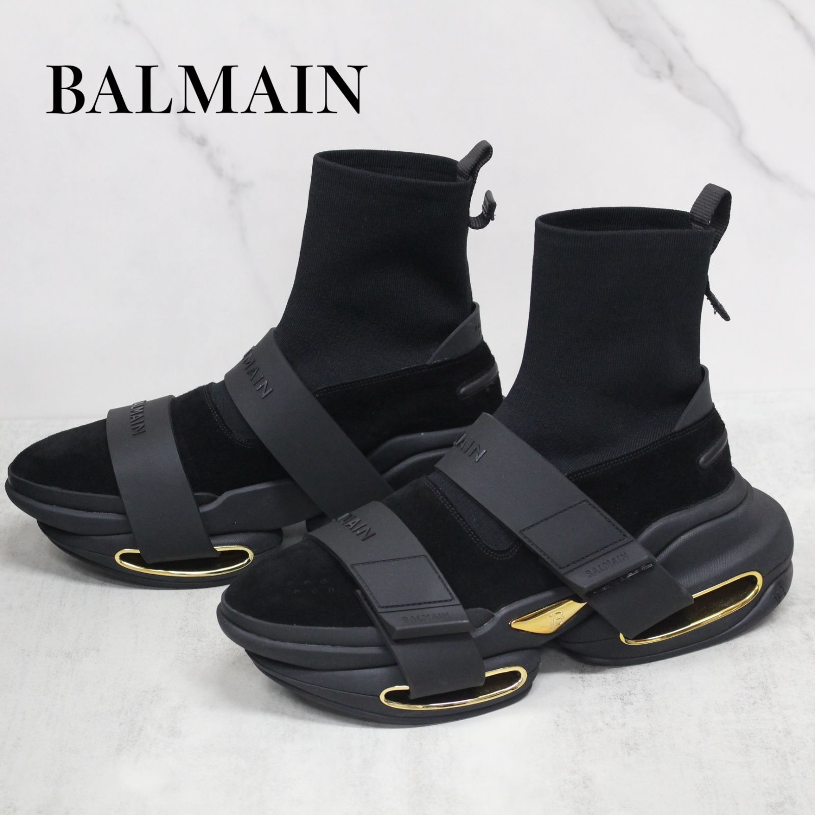 大人気定番商品 Balmain ソックスニーカー スニーカー | novatrigo.com.br