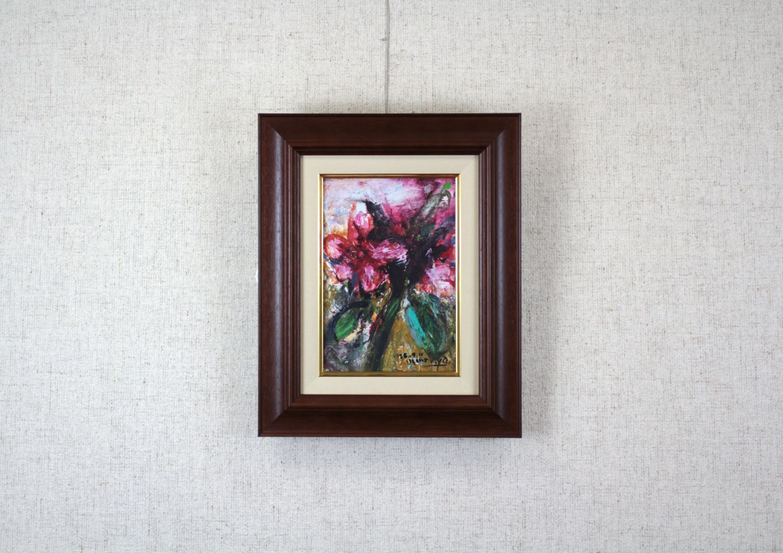 守矢正男『アンナローズ』油彩画【真作保証】 絵画 守矢正男『アンナローズ』油彩画【真作保証】 絵画 - メルカリ