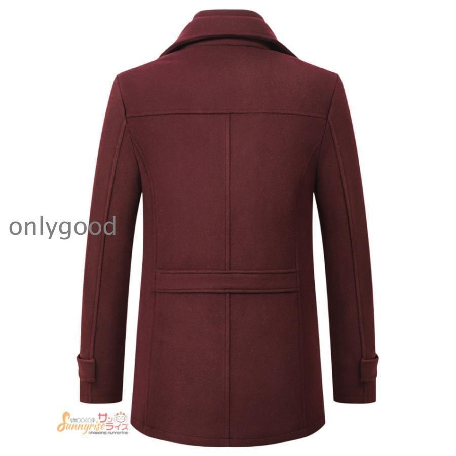 献身的な コート メンズ ビジネスコート 通勤 冬服 アウター 紳士服 冬コート ウール ビジネス カジュアル おしゃれ 秋冬 人気アイテム安い通販。