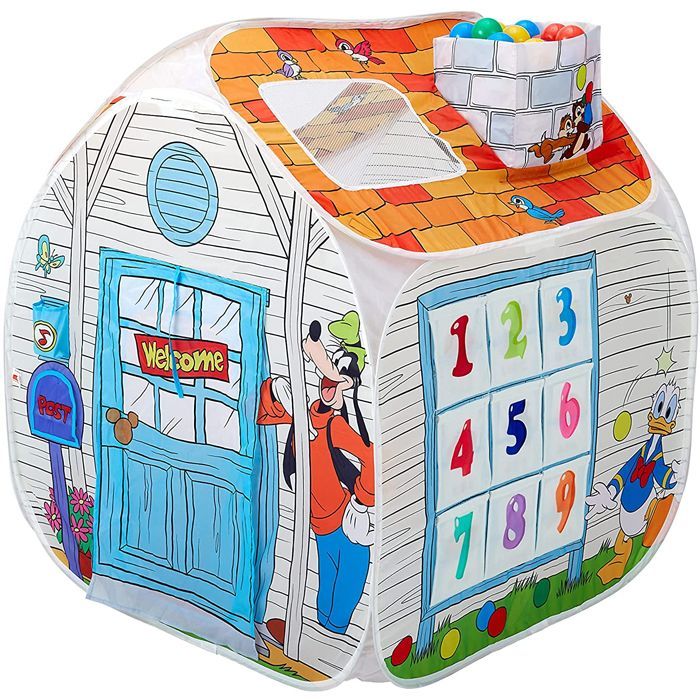 ミッキー＆フレンズ あそびと知育のボールハウス ディズニー 知育遊具