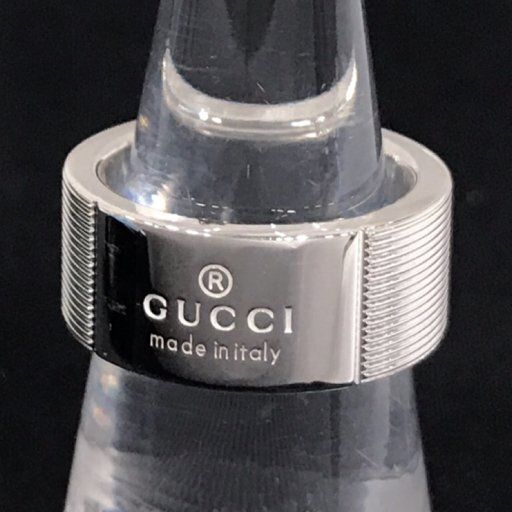 【今日中に発送できます‼️】正規品 GUCCI シルバーリング 7号 新品/未使用】グッチ GUCCI 163179-J8400/8106/07 指輪 リング 7