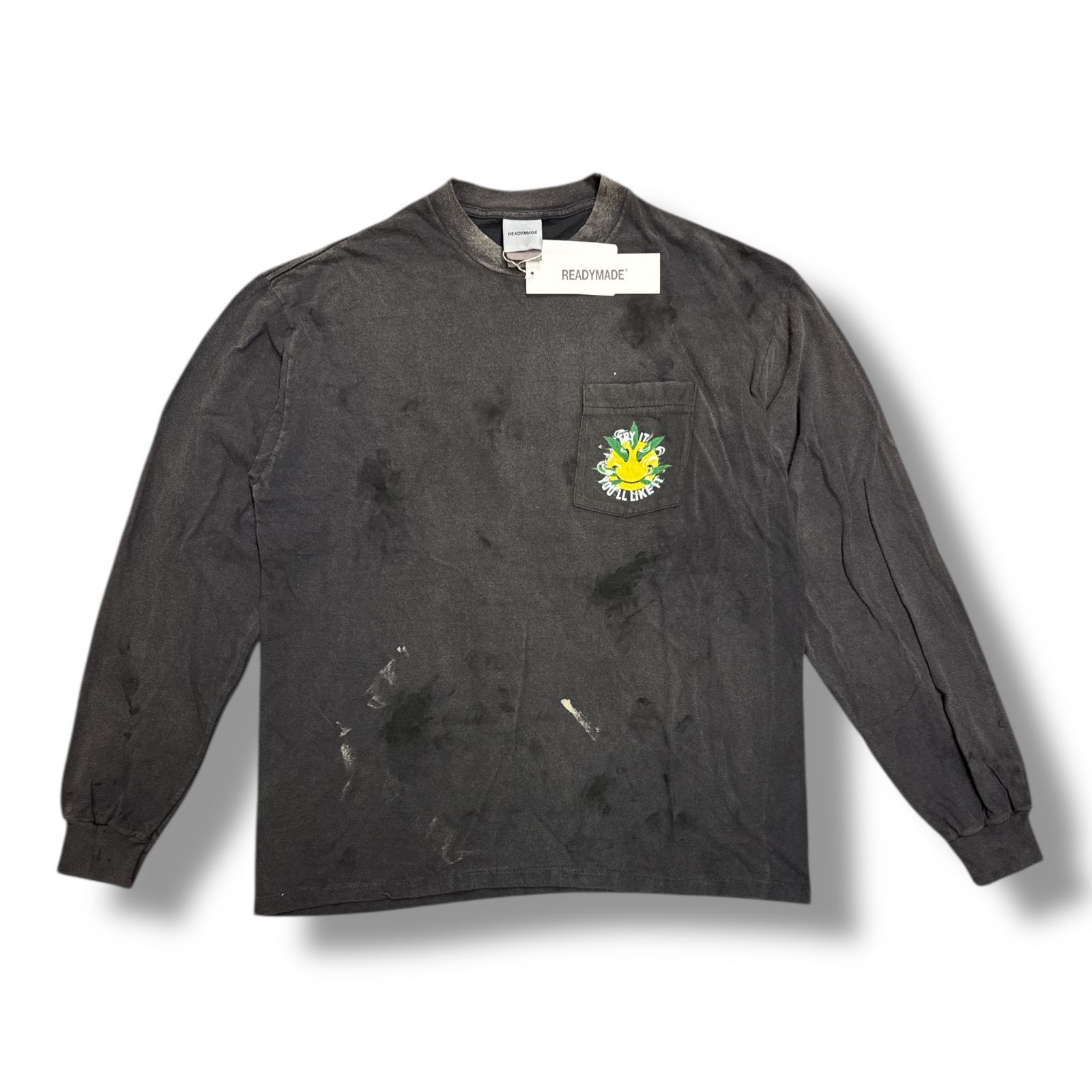 参考上代44000円 未使用品 READYMADE 24SS LS T-SHIRT SNAKE ロング 