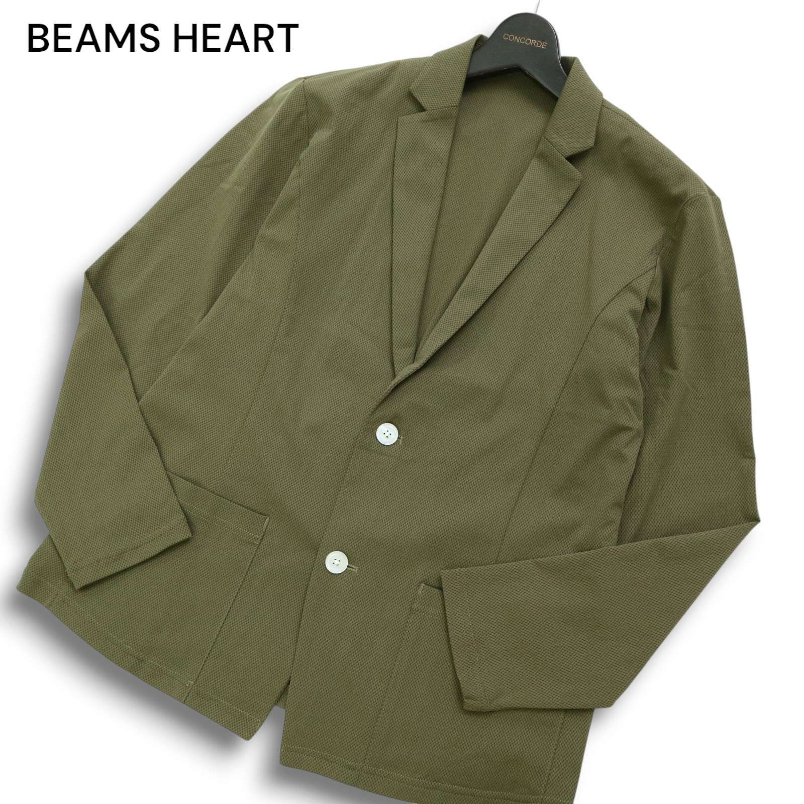 BEAMS HEART ビームス ハート 春夏☆ アンコン テーラード ジャケット 