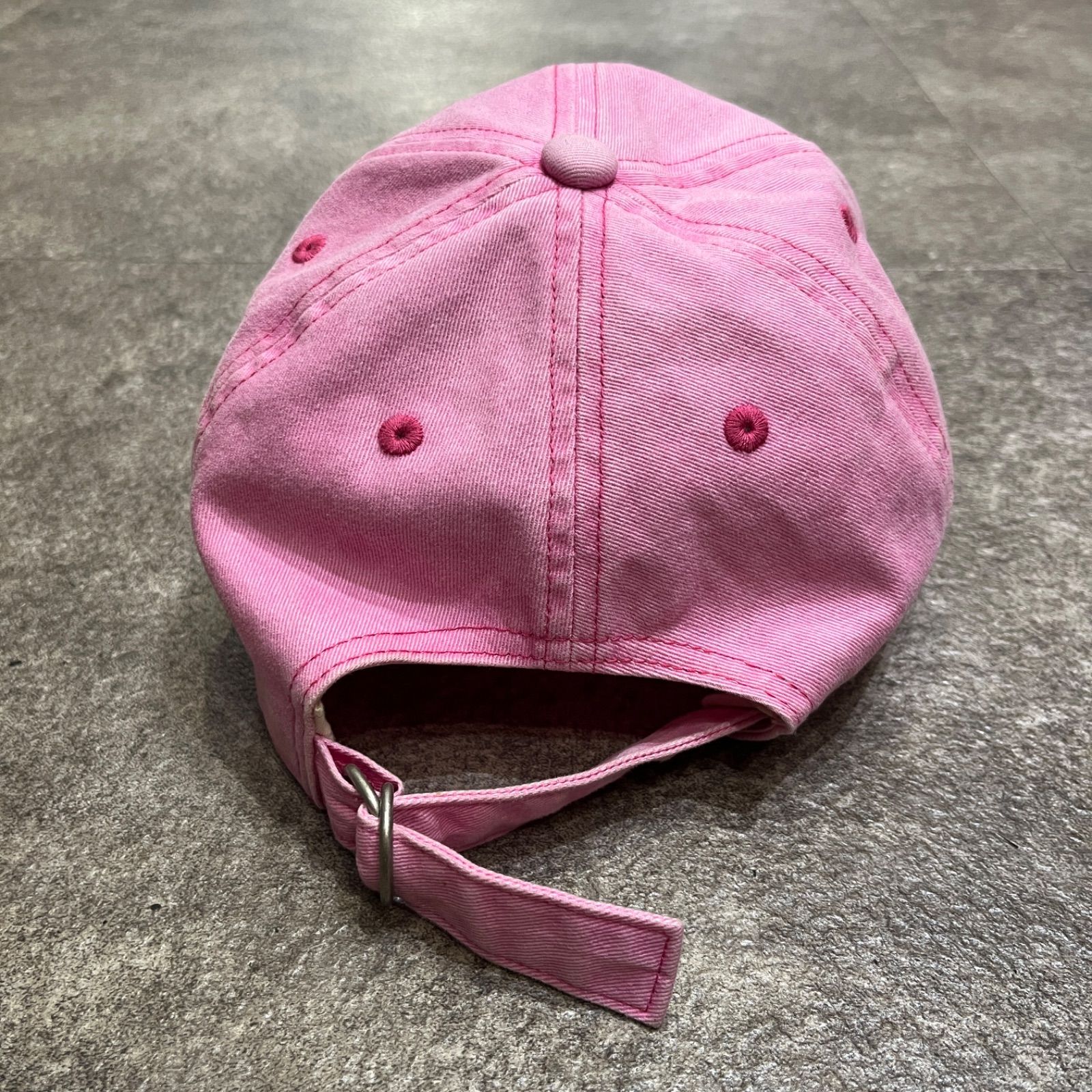 参考上代45100円 Acne Studios 25SS 刺繡ロゴキャップ 帽子 アクネ