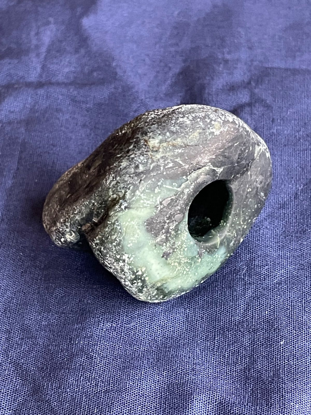 石笛 蛇紋石