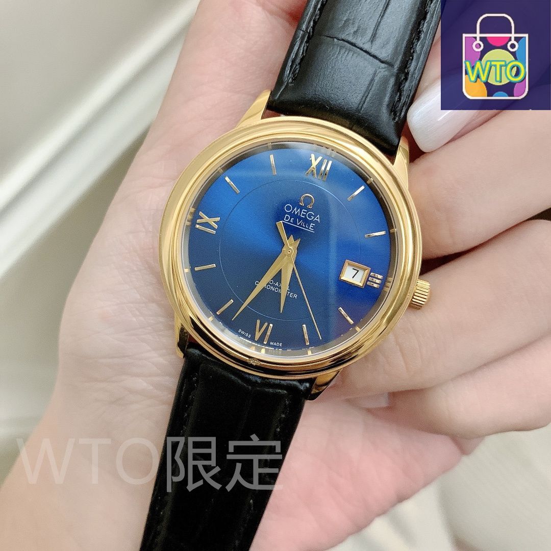 今日特価】OMEGA オメガ 典雅蝶飛シリーズ 超薄自動機械