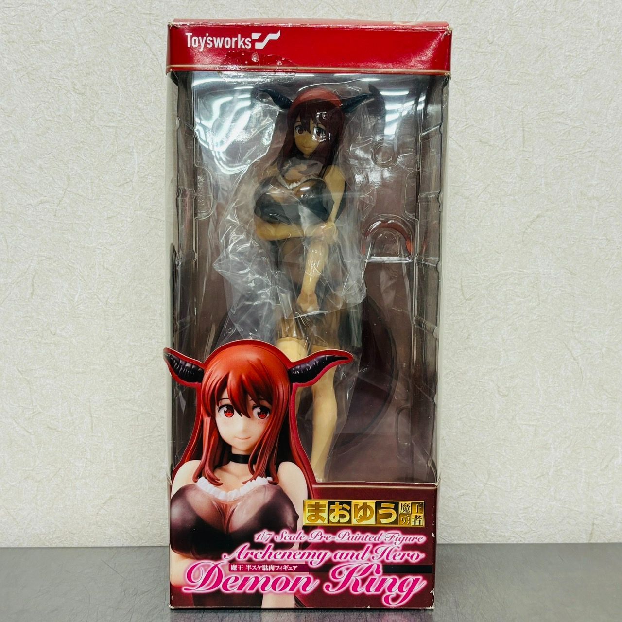 JF8025 まおゆう 魔王勇者 魔王 半スケ駄肉 フィギュア 未開封 まおゆう 魔王勇者 魔王 半スケ駄肉フィギュア 1/7