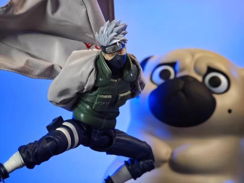S.H.Figuartsはたけカカシ 六代目火影コート マント ナルト疾風