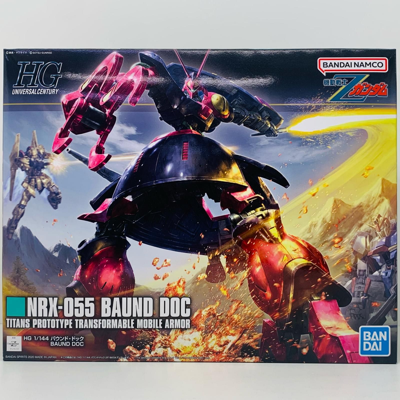 中古 BANDAI SPIRITS | バンダイスピリット プラモデル 機動戦士Zガンダム NRX-055-2バウンド・ドック 1/144HG 1/144 2021年製 5058822 【714】 中古 BANDAI SPIRITS | バンダイスピリット プラモデル 機動戦士