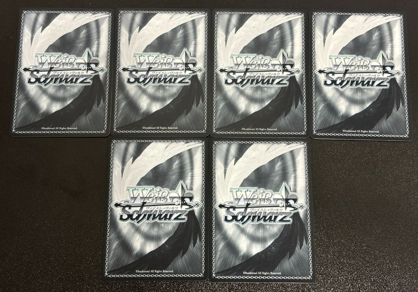 ヴァイスシュヴァルツ 富士見ファンタジア文庫 vol.2 赤 RRR 6枚セット