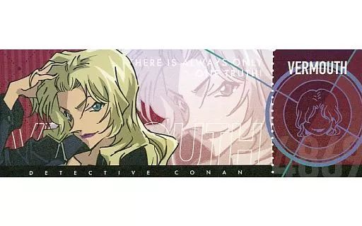 中古】キャラカード ベルモット チケット風カード 「名探偵コナン 2023