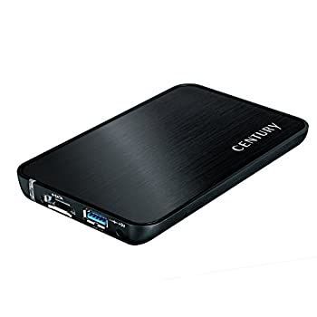 【中古】センチュリー シンプルBOX2.5 USB3.0+eSATA SATA6G CSS25EU3BK6G