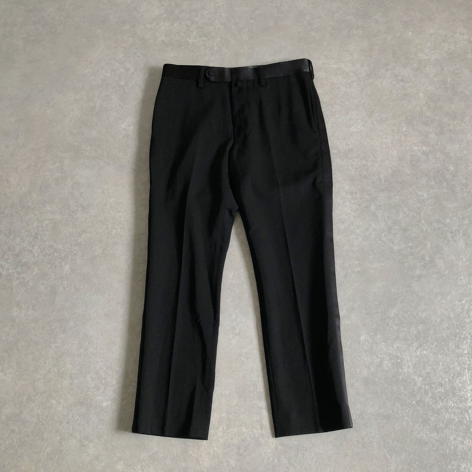 ジュンヤワタナベ　パンツ　側章　XS黒 JUNYA WATANABE MAN COMME des GARCONS 側章ライン スラックス