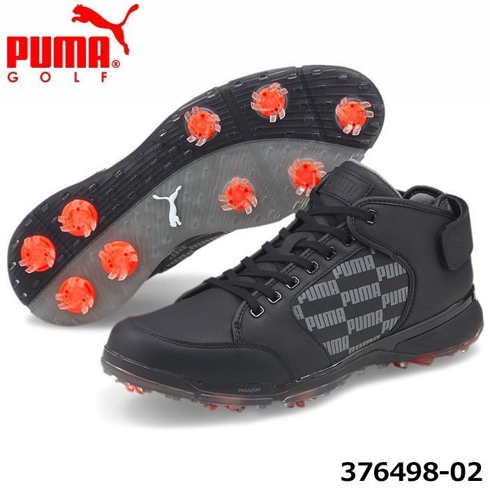 ☆プーマ ゴルフ PUMA GOLF 新品 メンズ デルタミッド スパイク シューズ ゴルフシューズ スニーカー 靴 27.5CM[376498-02-275]十☆QWER☆