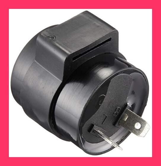 【スタッフおすすめ！】キタコ(KITACO) LEDウインカー対応フラッシャーリレー(丸型) 汎用(12V車用) 755-0400910
