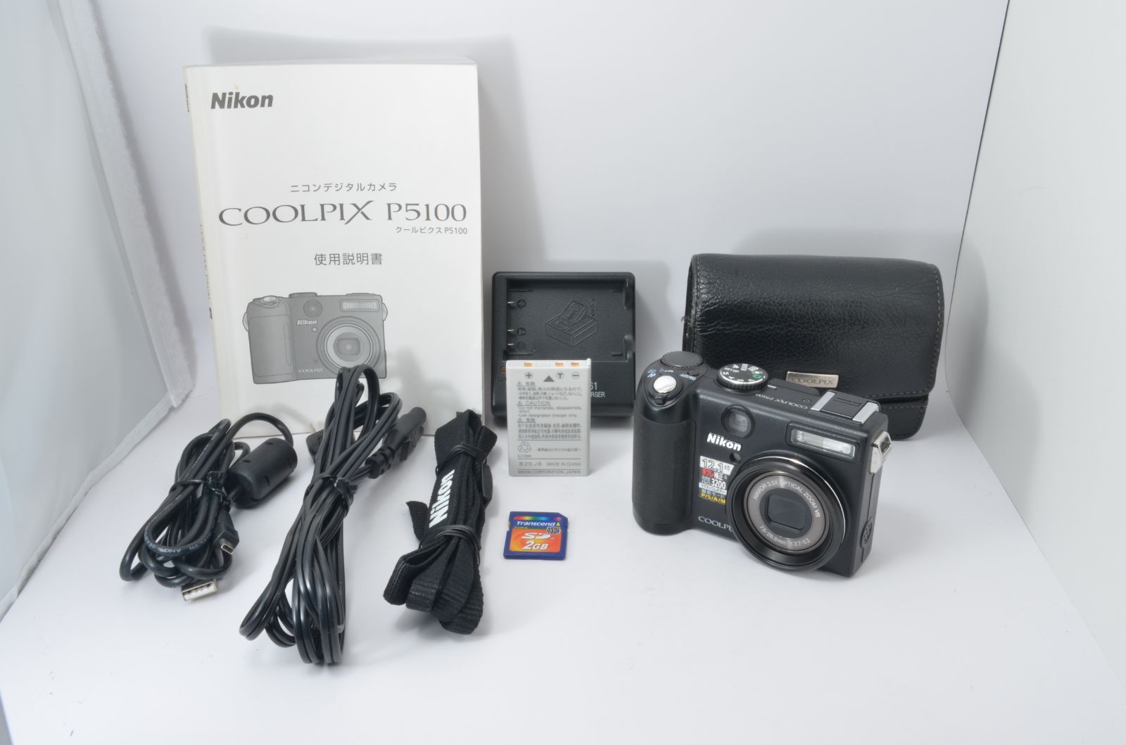 ☆良品☆ ニコン NIKON COOLPIX P5100 コンパクトデジタルカメラ B122