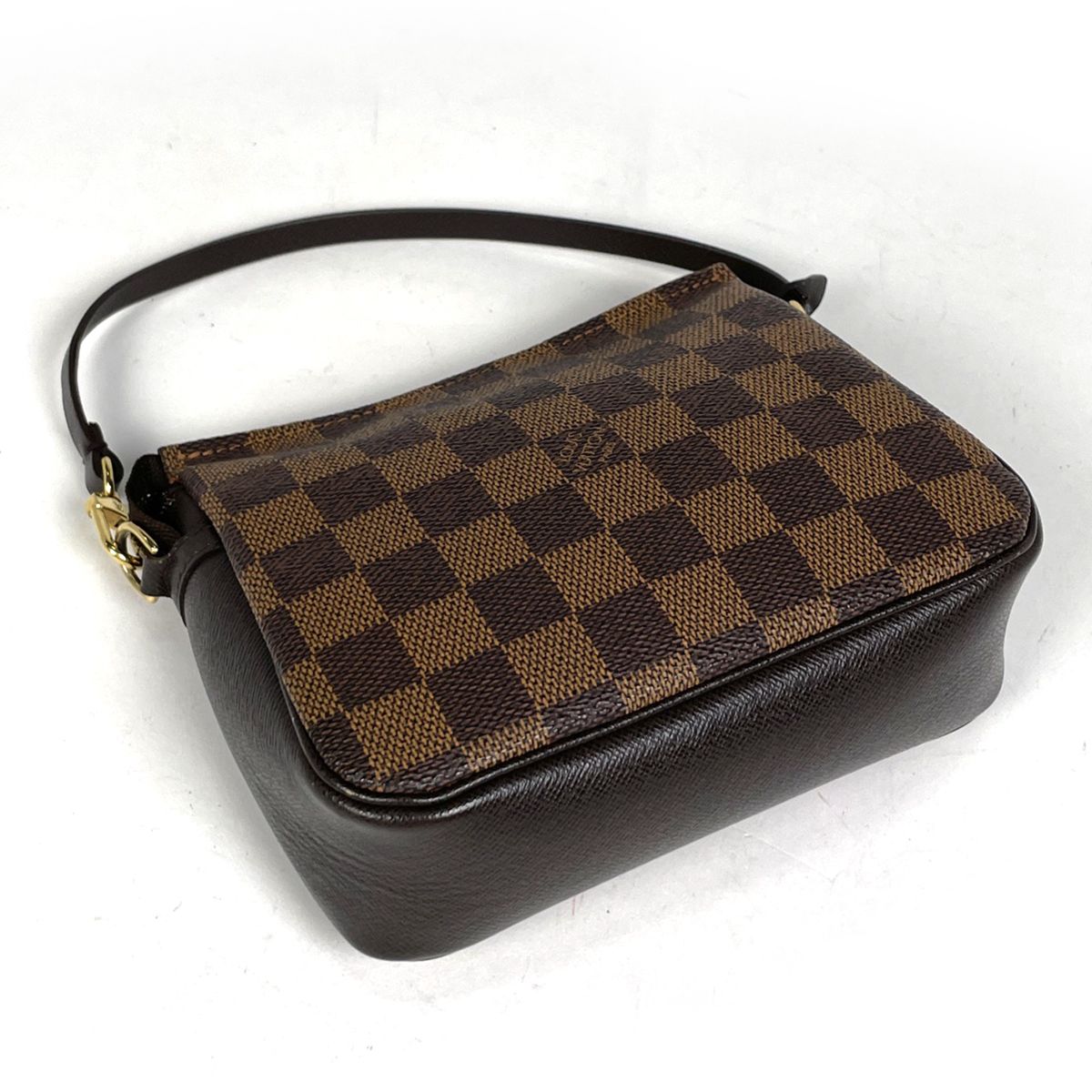 ルイ ヴィトン Louis Vuitton トゥルース メイクアップ メイク コスメ 化粧ポーチ ダミエ ブラウン N51982 レディース