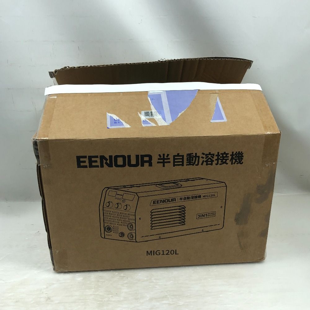 EENOUR 工具 大型機械 半自動溶接機 ♥品 S 付属品完備 MIG-120L グリーン
