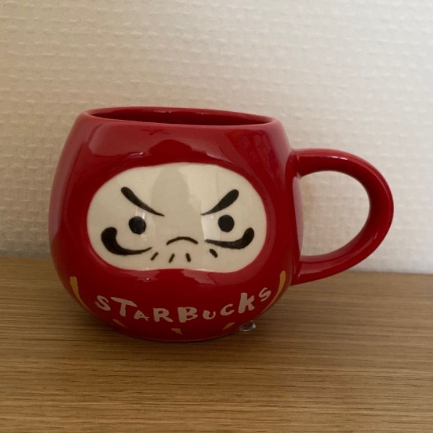 STARBUCKS スターバックス® マグダルマ 237ml 赤 - メルカリ