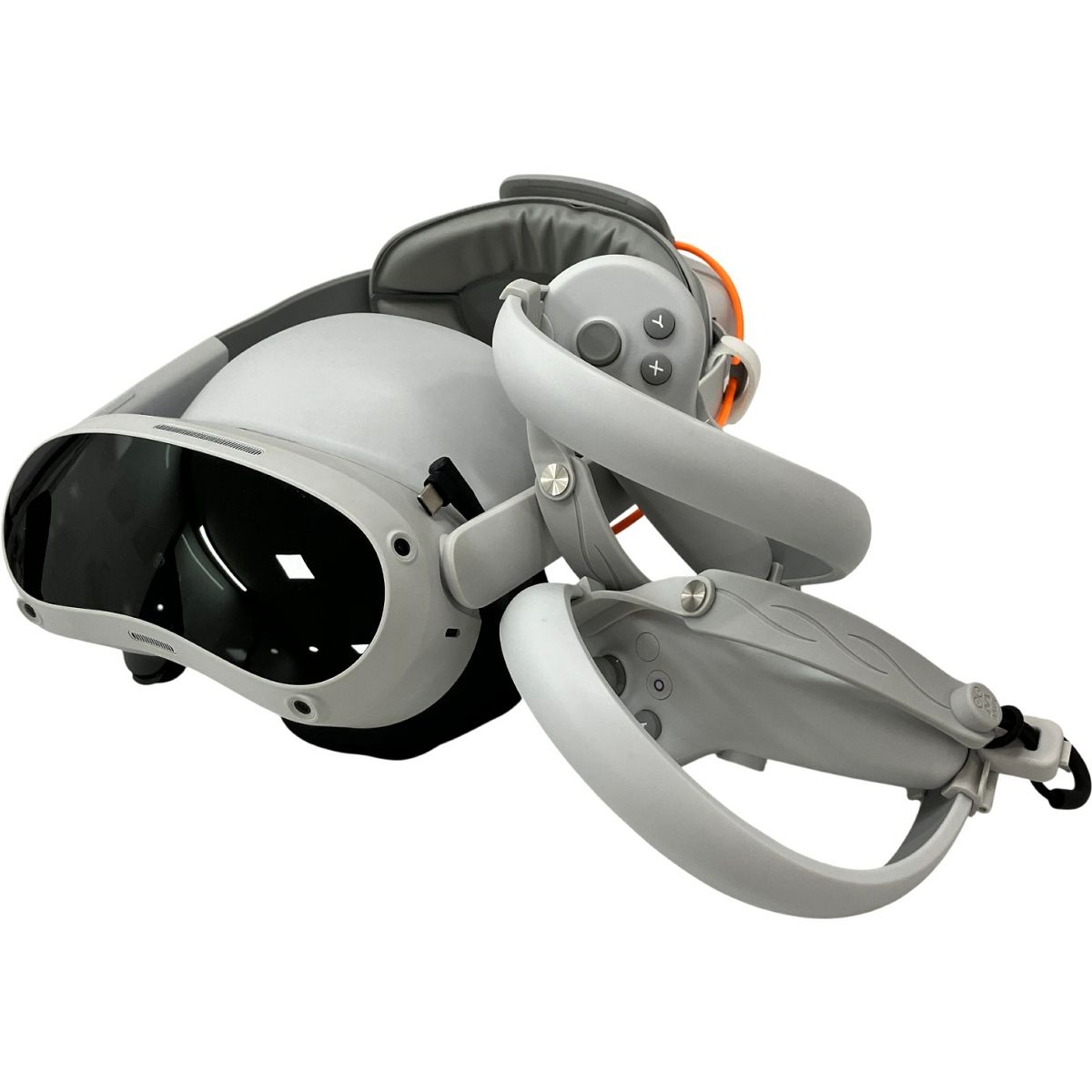 PICO PICO4 Series 8G 256GB VR ヘッドセット ゴーグル グリップカバー バッテリー付き ゲーム周辺機器 家電 H10534039