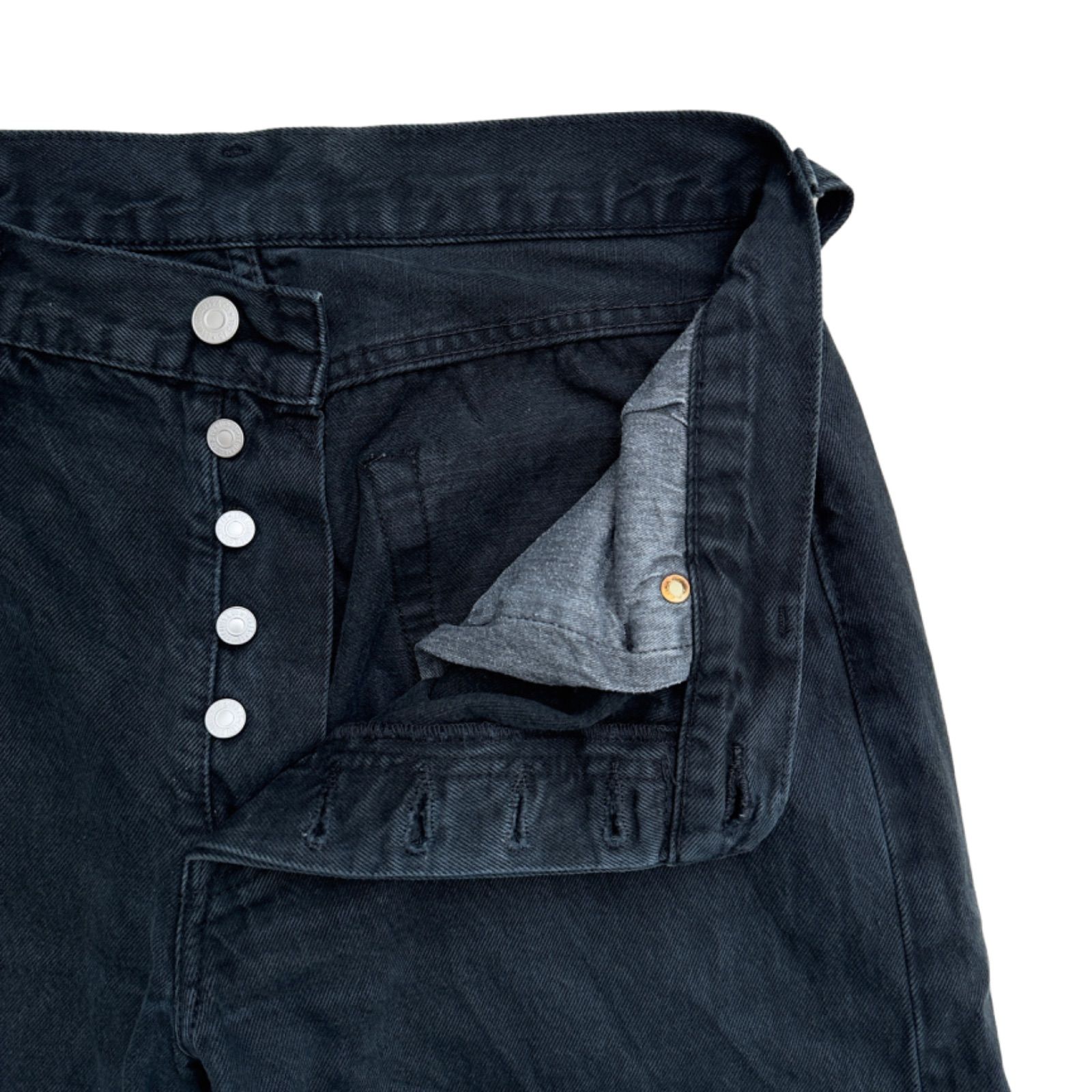 リーバイス 501 ビックE ブラックデニム W34 L32 デニム Denim 