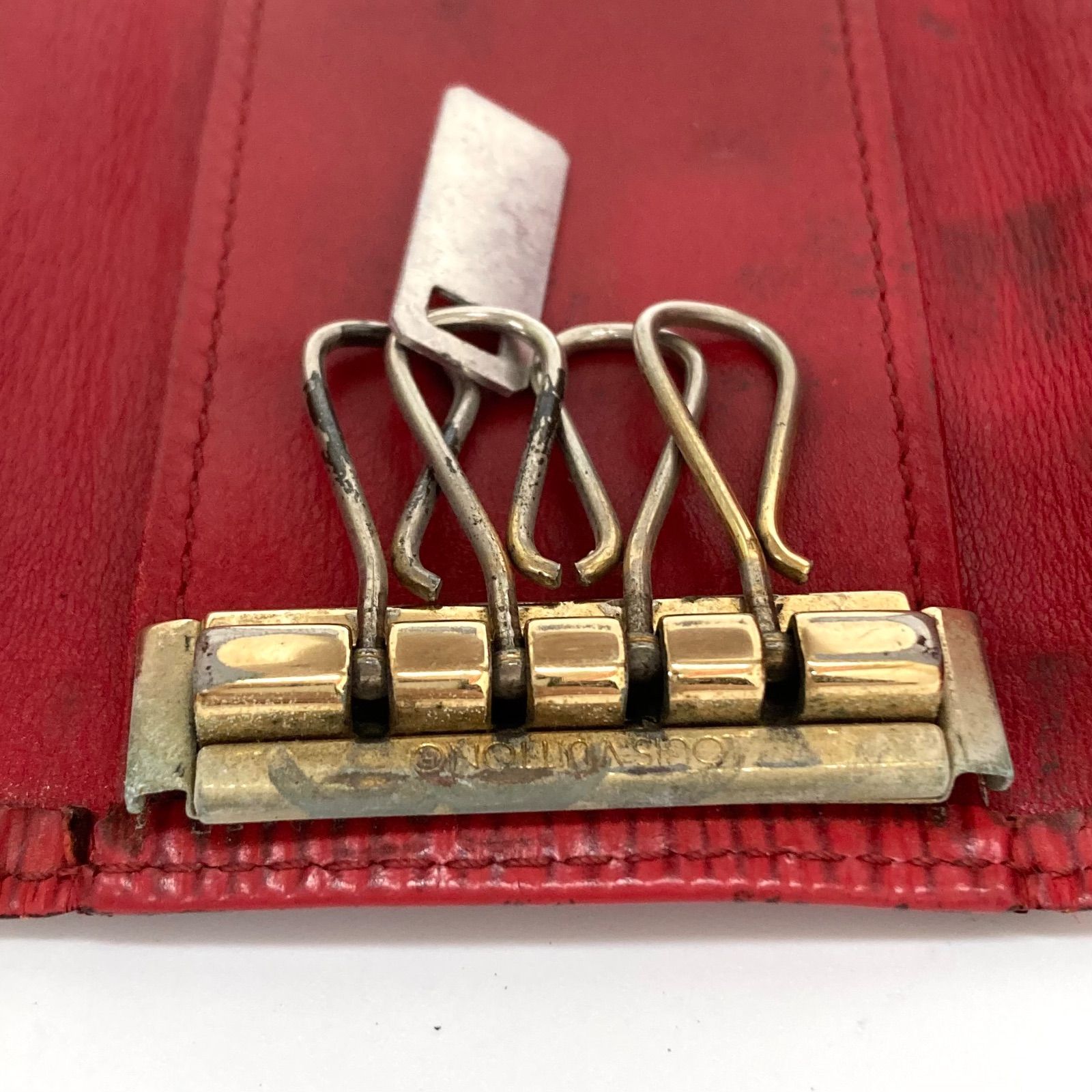 SALE‼️ルイヴィトン　エピ　キーケース　ミュルティクレ　4連　レッド　赤 ルイヴィトン LOUIS VUITTON エピ ミュルティクレ4 キーケース 4