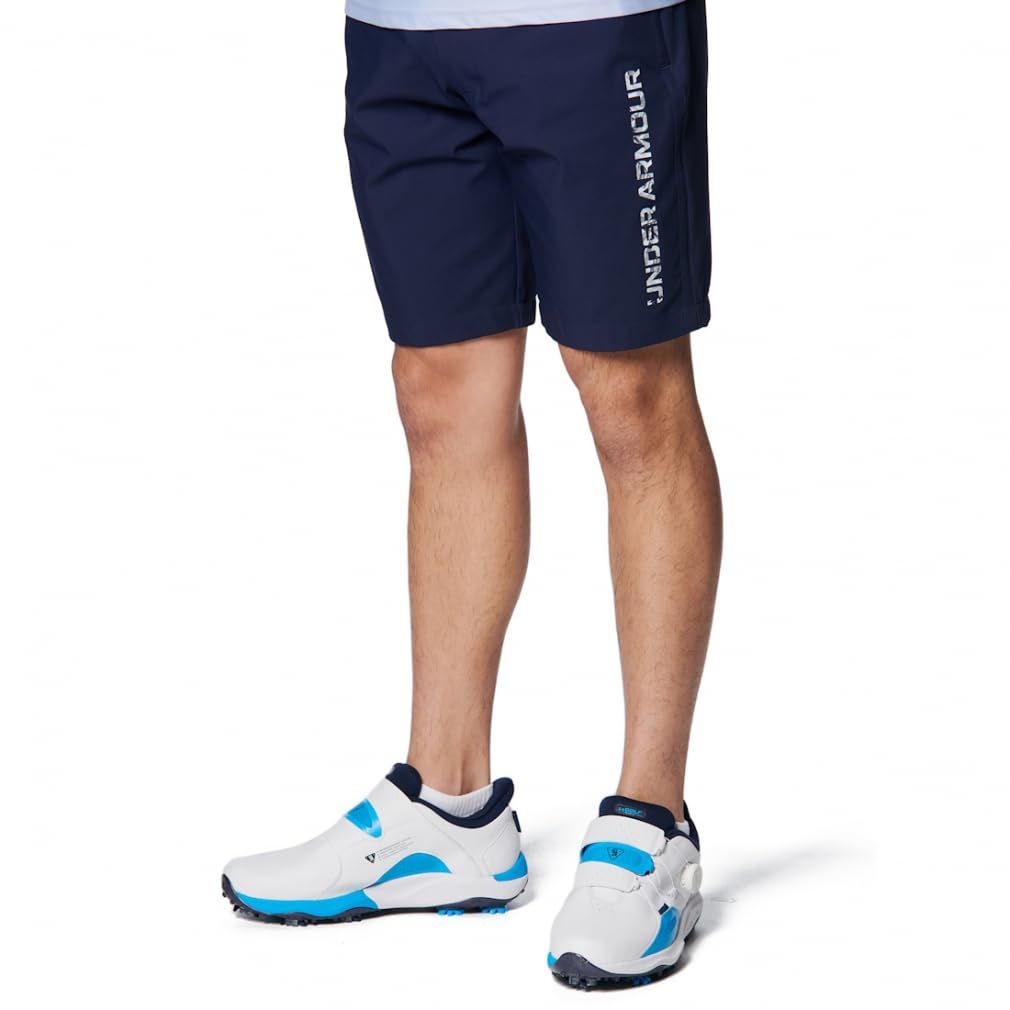  アンダーアーマー ゴルフ ダイヤル式スパイクシューズ UAドライブ プロ ボア ワイド ゴルフシューズ メンズ 25.5 ホワイト その他 靴