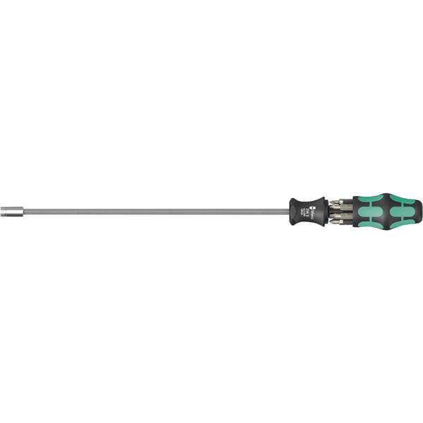 WERA ヴェラ 7点組 1|4HEX ビット収納型 ロングドライバー ビット セット 051032 工具 ツール DIY 作業工具 道具
