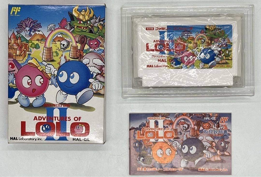 FC アドベンチャーズ オブ ロロ2 ファミリーコンピュータ ファミコン ＃nn