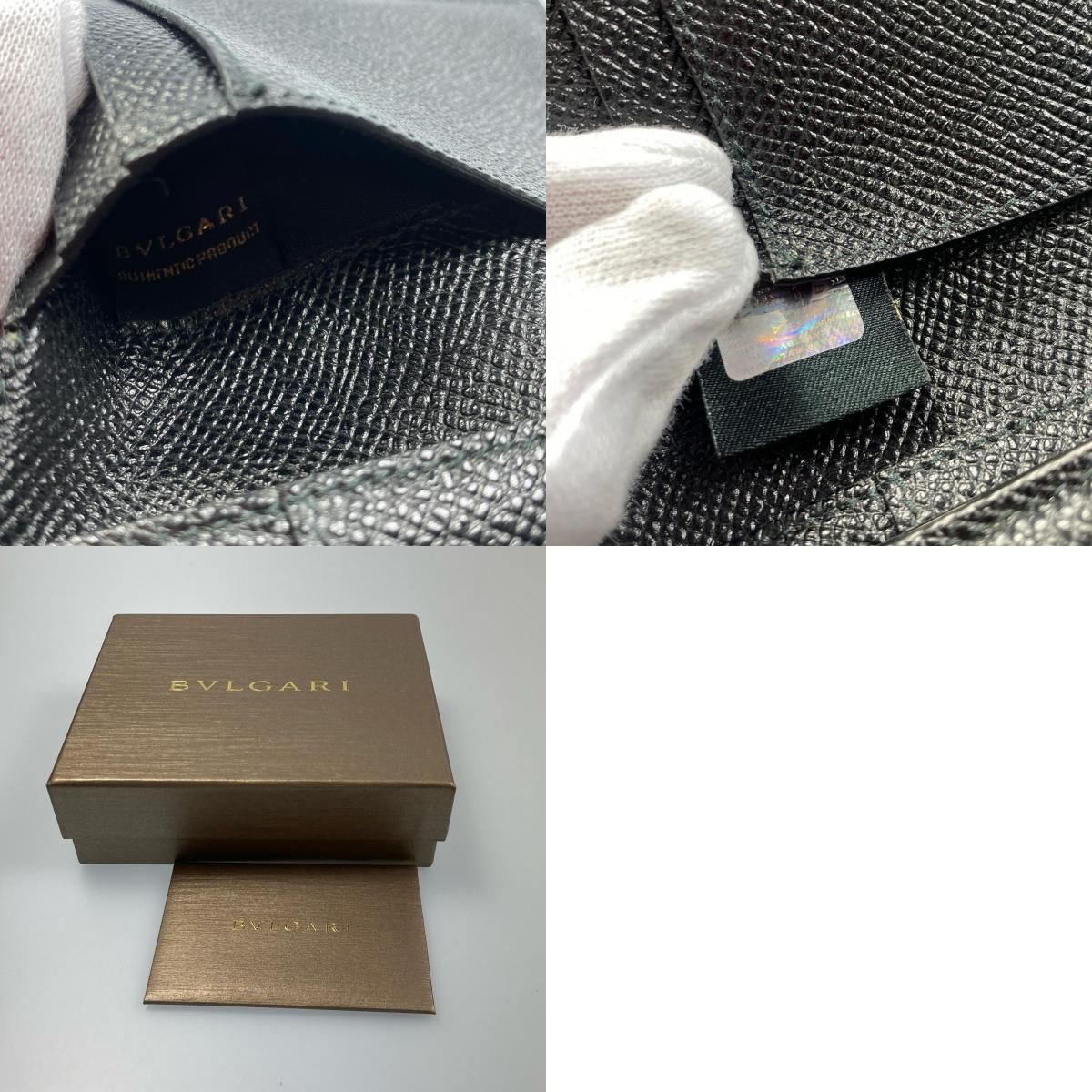 姫路東店】 中古 BVLGARI | ブルガリ 三つ折り財布 ロゴクリップ  